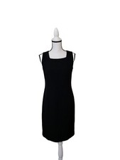 Women's Sheath Size 4 Apostrophe Essentials Little Black Dress