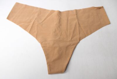 Victoria's Secret Women's No-Show Low Rise Thong Panty DM3 Beige Size 2XL NWT