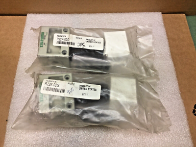 #ad NUMATICS R22K 02G 1 4quot; AIR PRESSURE REGULATOR SET OF 2 NEW IN PKG $60.00