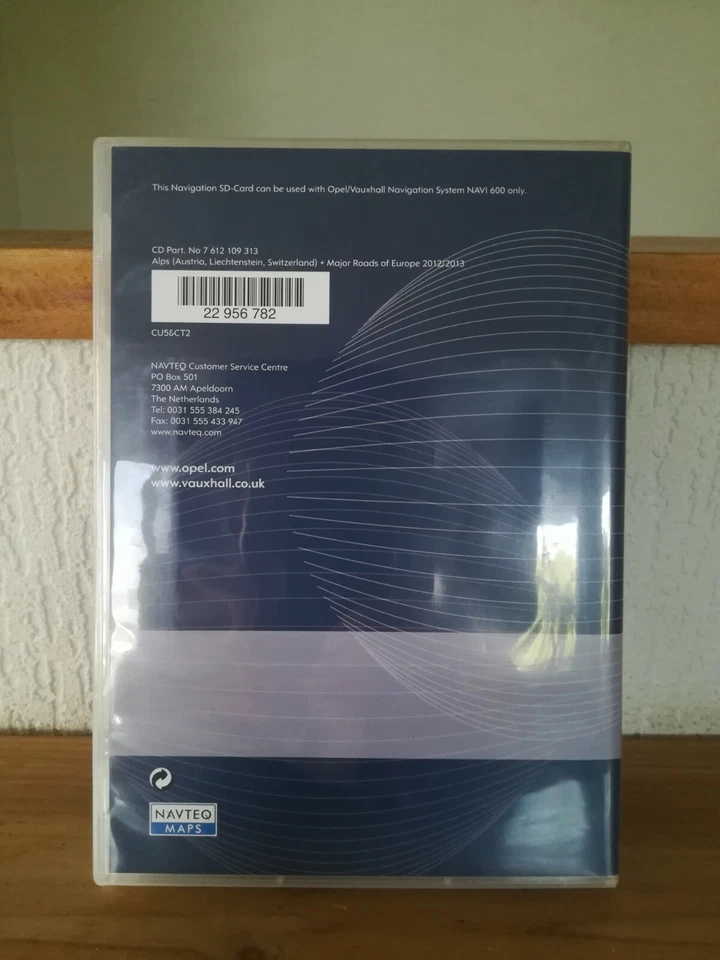 SD Karte Navigation OPEL CHEVROLET NAVI 600 Österreich Schweiz ALPEN 2012/2013 - Bild 2 von 4