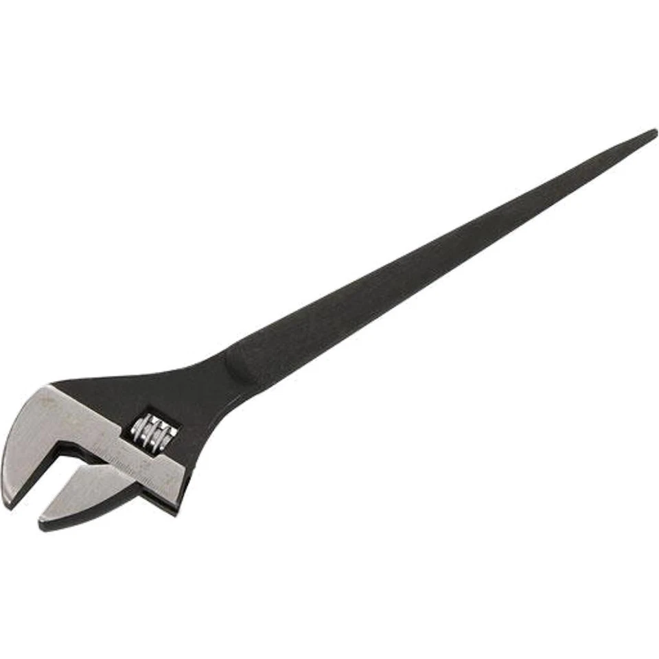 Neilsen 300mm Adjustable Spanner Drop Forged Spud Wrench Crowbar 12"