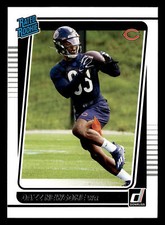 Dazz Newsome 2021 Donruss RATED ROOKIE #320 Chicago Bears FOOTBALL RC