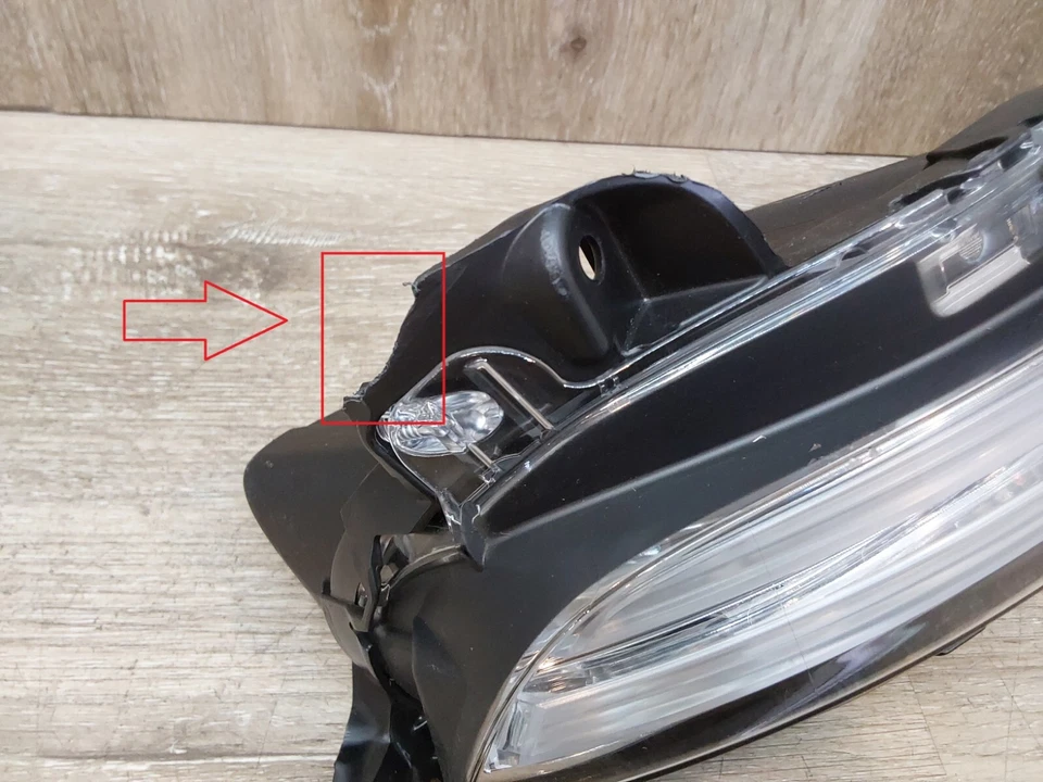 Lámpara de señal antiniebla LED derecha Acura RLX 2014-2017 ASSY OEM Foto 3 de 4