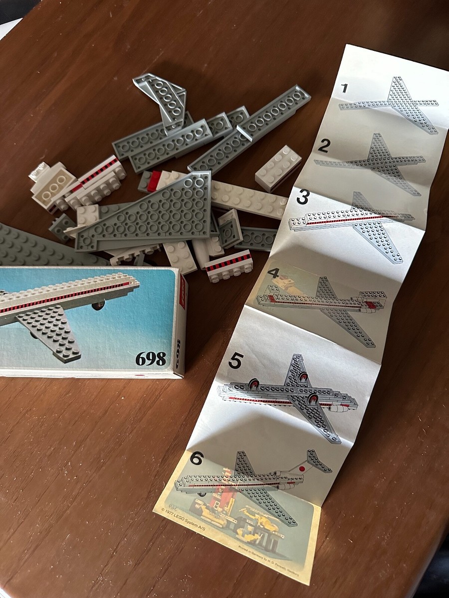 Rare and complete Lego 698 Boeing 727 year 1977 | eBay