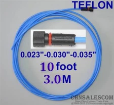 PTFE Liner 10-ft  MIG Welding Guns Wire Size 0.023"-0.030"-0.035" TW LI 3.0Meter