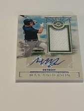 2024 BOYS OF SUMMER AUTO MAX ANDERSON RELIC CARD  SERIAL #52/99-TIGERS