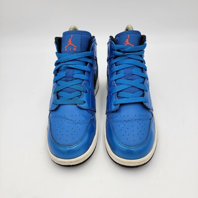 air jordan 1 mid sport blue