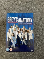 Grey's Anatomy: Complete Seasons 1-8 DVD Boxset. Very good used condition.