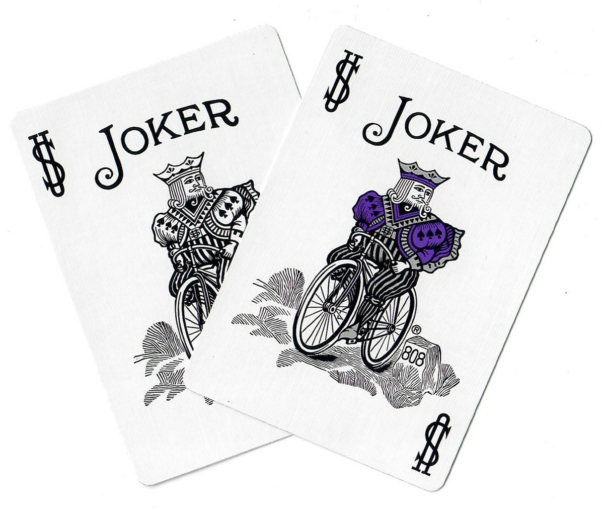 新品未開封 Bicycle Rider Back 激レアシール Bicycle Purple Rider Back Playing Card Deck - Limited