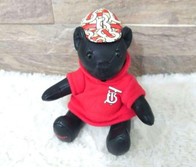 BURBERRY Parka thomas teddy bear Bag Charm Key Holder Leather