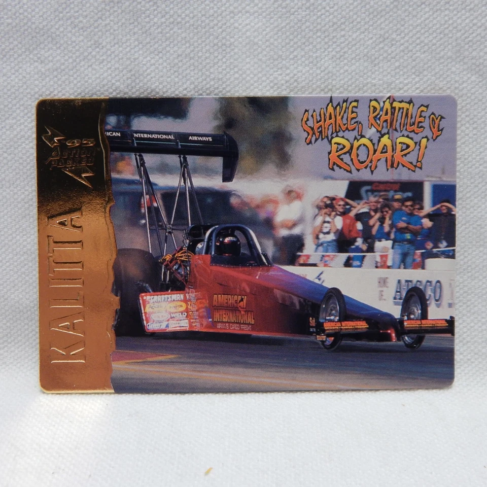 CONNIE KALITTA AMERICAN INTERNATIONAL AIRWAYS TOP FUEL DRAGSTER NHRA #4 - Image 2 of 3