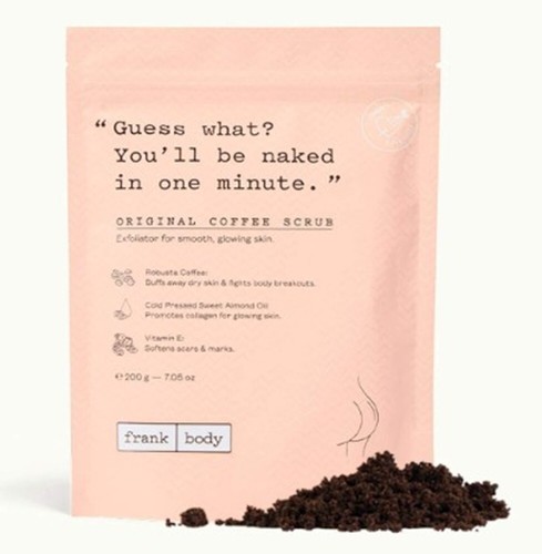 Frank Body Original Coffee Scrub 100% Natural Skin Exfoliator 7.05 Oz New - Picture 2 of 6