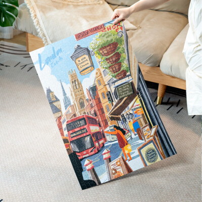 Puzzle 1000 Pièces Rolife 50x75 Cm - Loisir Créatif, Défi Familial