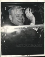 1969 Press Photo Judge Edward A. Haggerty Jr. Arrives at Clay Shaw Trial