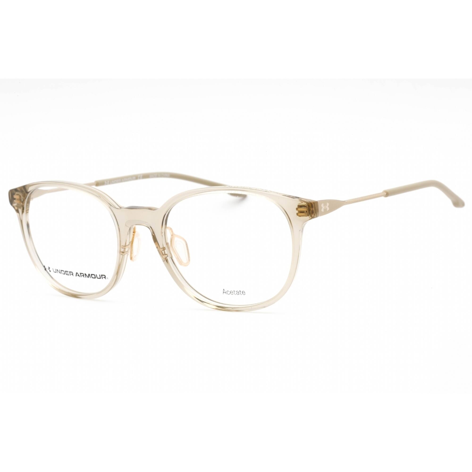 Очки Under Armour унисекс в бежевой пластиковой оправе с полной оправой UA 5033G 010A 00 8690₽