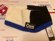 New Circus by Sam Edelman color block headband. One Size. Blue white black