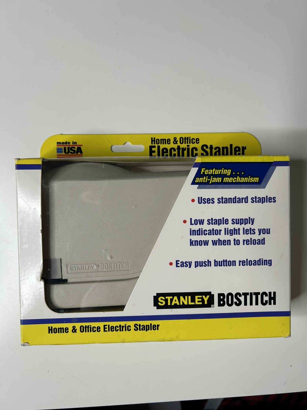 Stanley Bostitch Premium Impulse Drive Electric Desktop Stapler 02011
