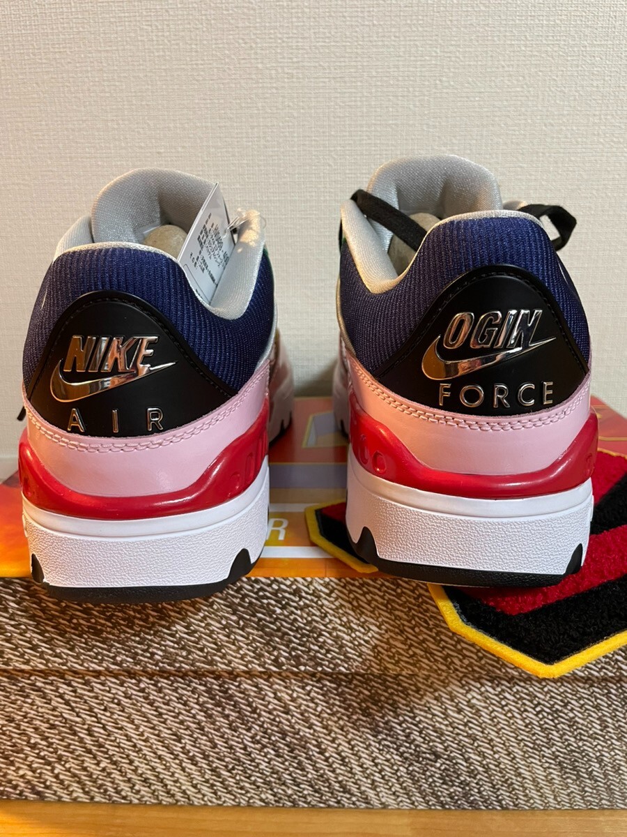 Heel Logo OGIN)Nike Air Force 3 Low SP Nigo Blue Void Heel Logo OGIN)Nike Air Force 3 Low SP Nigo Blue Void