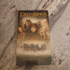 NEW The Lord of the Rings The Fellowship of the Ring VHS Tape Sealed 