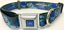 Buckle Down Disney Pixar MONSTERS INC Small 9" - 15" Neck Dog Collar