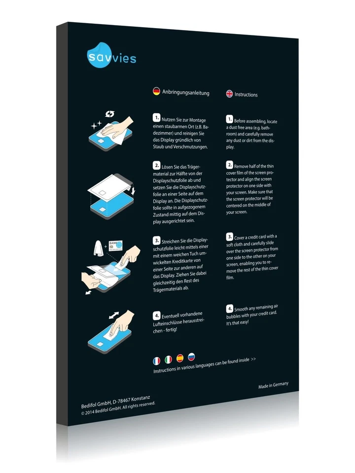 Apple iPad Mini 4, 6 x Transparent ULTRA Clear Screen Protector - Image 4 of 4