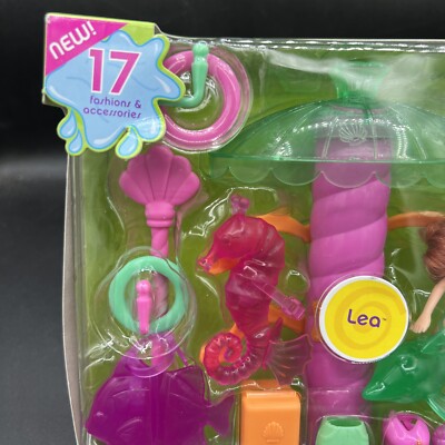 2003 Polly Pocket Mattel #B7098 WILD WAVES Sea Pet Carousel COLOR