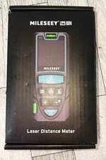 Mileseey Rockseed Laser Measure 165 Feet Digital Distance Meter ~ NEW