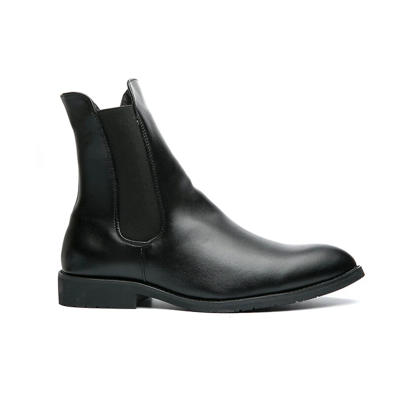 Mens patent store chelsea boots