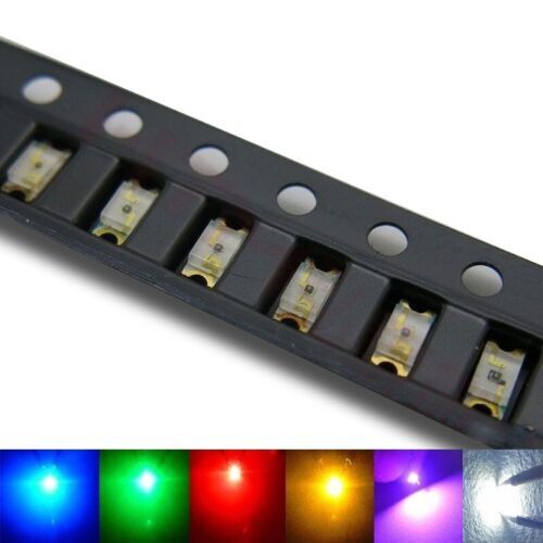 SMD LED 0402 0603 0805 1206 Superhelle LEDs verschiedene Farben Leuchtdioden SMT - 第 1/11 張圖片