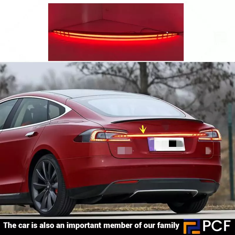 Tesla model s on sale custom tail lights
