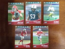 5 Card Lot of 2021 SAGE Rookie Football Cards ( includes Ian Book )