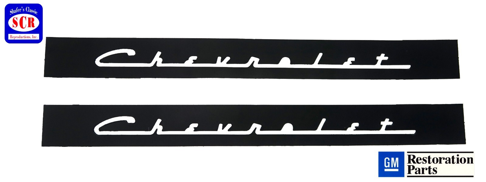 1955, 1956, 1957 Chevrolet Valve cover stencil kit.  V-8
