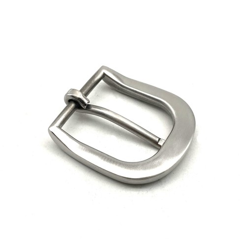 Fibbia per cintura donna in pelle 31 mm piccola fibbia in acciaio inox - Foto 6 di 6