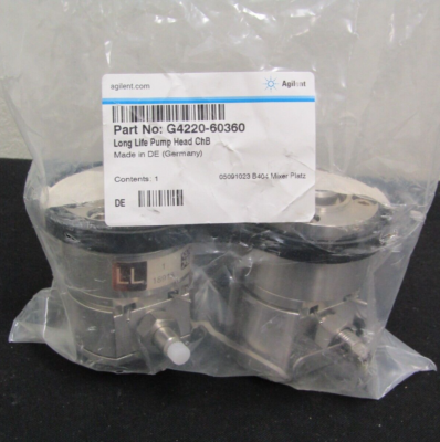 #ad Agilent Tech. G4220 60360 Long Life Pump Head Channel B $150.00