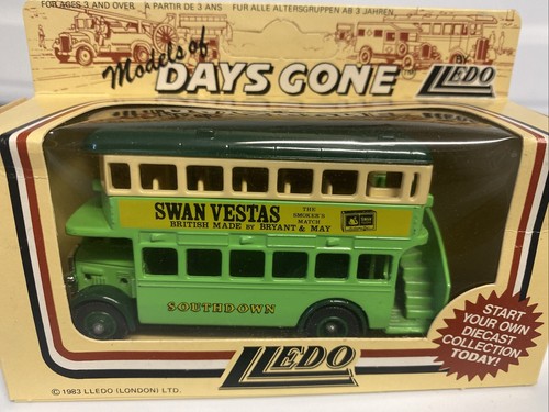 Lledo Days Gone Swan Vestas Bus - Picture 6 of 6