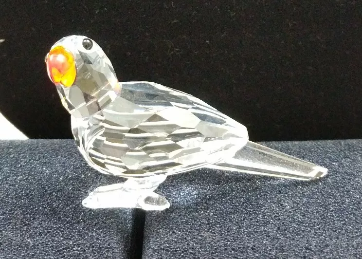 肌触りがいい クリスタル スワロフスキー 鳥 294047 Parrot パロット