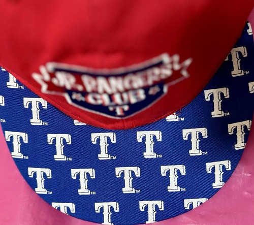 Kids Texas Rangers Hat Jr Rangers Club Snapback Hat - Picture 7 of 14