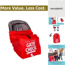 Airplane Travel Gate Check Bag for Baby  Infant Car Seats - Bright Red  Secure