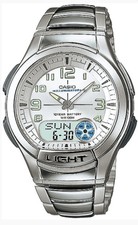 Casio Illuminator Mens Analog-Digital Quartz ...