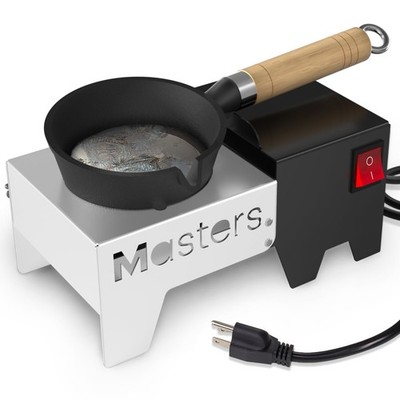 MMasters Fast-Heating Electric Lead Melting Pot   80 Oz Capacity | Ideal for Bul