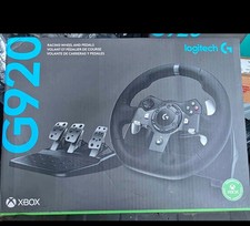 Logitech G920 Racing Wheel, Pedals and Shifter Bundle for Xbox X S One  PC MAC