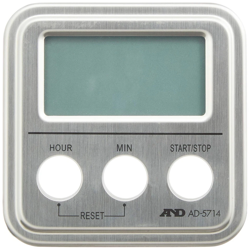 A&D 20-hour timer [stainless steel top] AD-5714 - Image 2 of 3