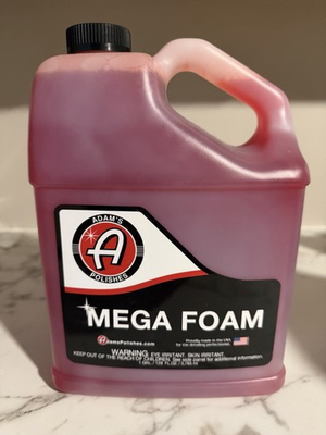 #ad Adam#x27;s Mega Foam Gallon Brand New Sealed High Suds Car Wash Soap 128oz $54.95