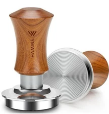 V5 Espresso Tamper 58.3MM 2 Spring-loaded Calibrated Tamper with Stainless St...