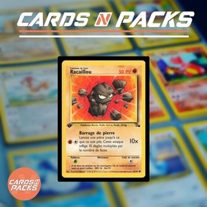 Carte Pokemon Racaillou 47/62 Set Fossile Edition 1