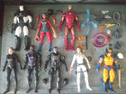 HASBRO MARVEL LEGENDS CUSTOM FODDER FIGURE LOT