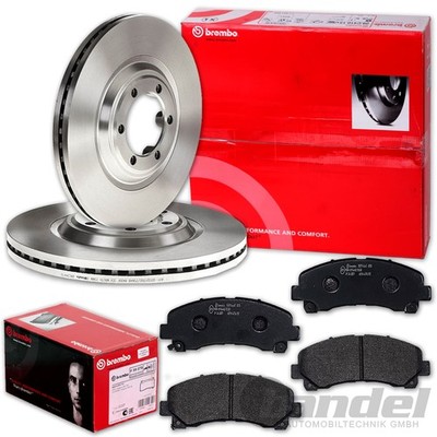 brembo BREMSSCHEIBEN 3000mm + BELÄGE VORNE passend für ISUZU D-MAX 2 II