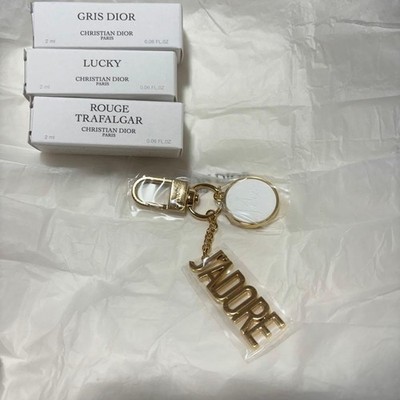 Dior J'adore Ceramic Bag Charm with 2x Maison Christian Dior Perfume Samples 2ml
