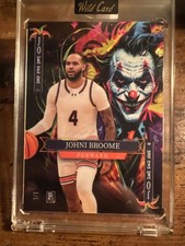 2025 Wild Card Jokers Wild Johni Broome 1/1 Rookie Cracked Ice