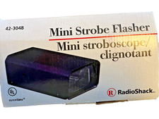 Radio Shack Mini Strobe Flasher Light 42-3048 DJ NEW